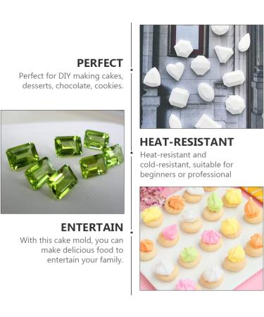 EXCEART 9 Pcs Baking Mold Molds for Resin Dessert Trays Muffin Pan Cake Making Tray Cake Machine Self Made 7X7X1CMx3pcs Pinkx3pcs - Buy Online on GoSupps.com