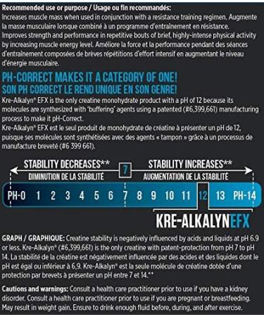 EFX Sports Kre-Alkalyn Powder 500g PH-Correct Creatine Monohydrate | Multi-Patented Formula Gain Strength Build Muscle & Enhance Performance Grape 500 gram Grape 500 g (Pack of 1) - Buy Online on GoSupps.com