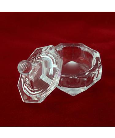 Bodhi2000 Crystal Bowl with Lid | Nail Art Dappen Dish | Liquid Acrylic Powder Styling Tools - Buy Online on GoSupps.com