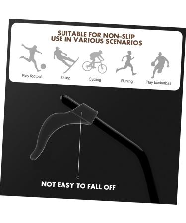 Lurrose 100 Pair Anti-Slip Glasses Ear Hooks Holder - Slipproof Accessories for Secure Eyewear - Buy Online on GoSupps.com