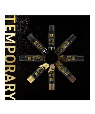BTL Color Code Temporary Hair Color Spray-On! Vibrant & Easy to Wash | Fast Drying (3oz/80g) (Brown 3oz/80g) Brown 3 Ounce (Pack of 1) - Buy Online on GoSupps.com