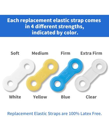 Generic 50PCS Replacement Elastic Straps for Meyson EMA Application (Blue 19mm) 19mm Blue - Buy Online on GoSupps.com