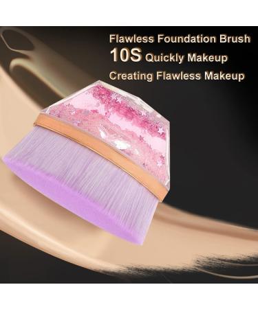 Eforcase Kabuki Brush with Case for Liquid Foundation Foundation Brush Set Brochas de Maquillaje Profesional Kabuki Natural Flawless Makeup Brush with Multi-Functional High-Density Seamless - Buy Online on GoSupps.com