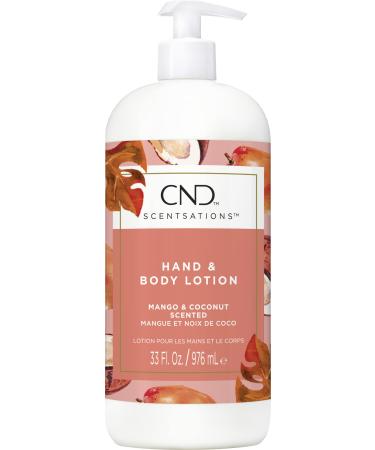 CND SCENTSATIONS HAND & BODY LOTION MANGO & COCONUT 917ML