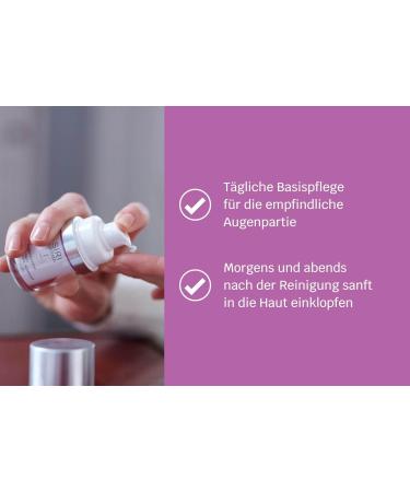 SIRIDERMA Basic Eye Cream | Fragrance-Free Vegan Formula with Hyaluronic Acid | 15 ml for Stressed & Sensitive Skin - International Shipping Available - Buy Online on GoSupps.com