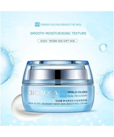 BIOAQUA HO Hyalo-Oligo Essence Dual Recovery Active Abundant Water Skin Cream Moisturizing 50g - Buy Online on GoSupps.com