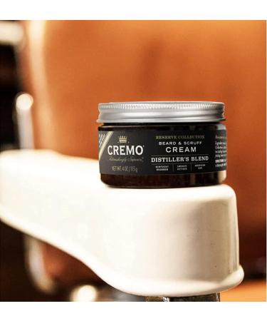 Cremo Reserve Collection Beard & Scruff Cream - Distiller's Blend 4 oz | Moisturizing Grooming Product - Buy Online on GoSupps.com