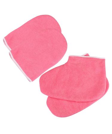 Beaupretty with paraffin wax isolated feastling 1 set paraffin glove paraffin protection paraffin bath wax bathroom shoes wax bath hand cover paraffin accessories combination set care