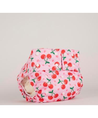Super Absorbent ABDL Diaper - Unisex Cherry & Pink Leak Proof Adult Diaper Wrap | International Shipping Available - Buy Online on GoSupps.com