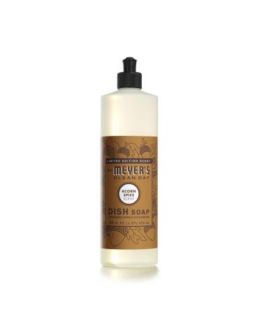Mrs Meyer's Dish Soap Acorn Spice 16 Fl Oz