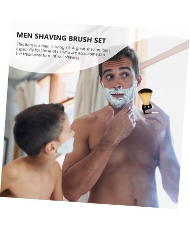Premium Shaving Brush - Foaming Tool for Men | Mustache & Beard Care Supplies - Buy Online on GoSupps.com