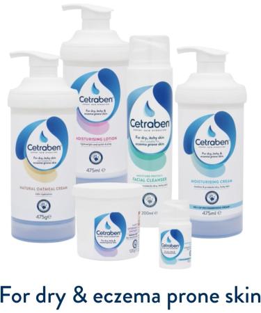 Cetraben Moisture Protect Facial Cleanser 200ml - Hydrating and Soothing Formula - Buy Online on GoSupps.com