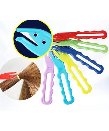 Disposable Hair Elastic Bands Remover Cutter Tool - 5 Pack (Color 2) - Buy Online on GoSupps.com