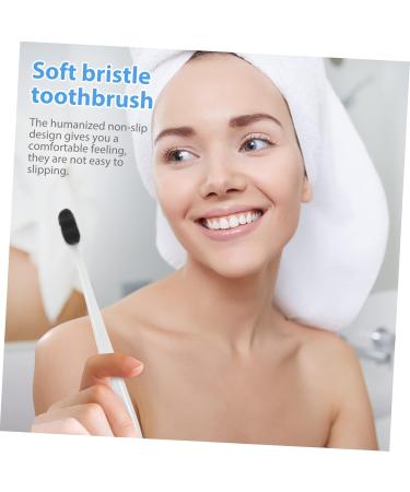 Minkissy 16 Pcs Soft Reusable Travel Toothbrush Set - Aesthetic Large & Small Household Toothbrushes - Eco-Friendly PP - Buy Online on GoSupps.com