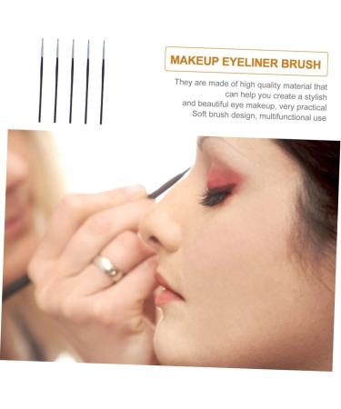 Balacoo 15 Pcs Fine Eyeliner Brush Gel Eyeliner Eye Liner Applicator Eyeliner Applicator Eye Shadow Cosmetic 18x0.4cmx3pcs Blackx3pcs - Buy Online on GoSupps.com
