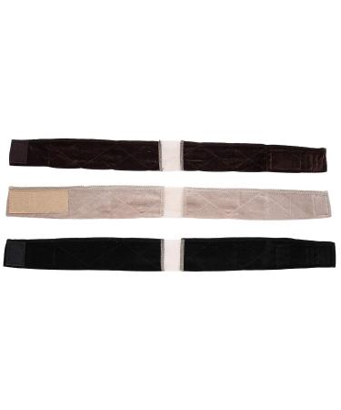3-Piece Adjustable Velvet Wig Grip - Non-Slip Elastic Headband for Secure Wig Attachment - Buy Online on GoSupps.com