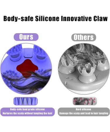 Bakkeny Electric Scalp Massager - Portable & Waterproof Tool for Hair Growth | Relaxing Head Massager - Buy Online on GoSupps.com