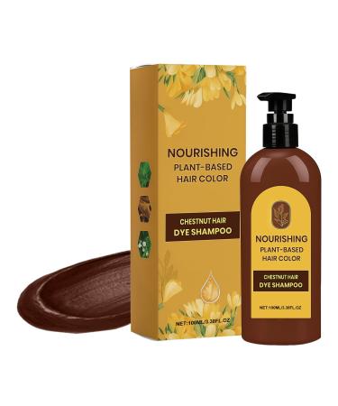 Color-depositing shampoo 100ml gentle and nourishing | Shampoo to cover gray hair ideal for young sporty teens girls family friends and colleagues