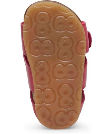 Falcotto BEA Leather Sandals - 3.5 UK Child - Fuchsia | High-Quality Kids Footwear - Buy Online on GoSupps.com