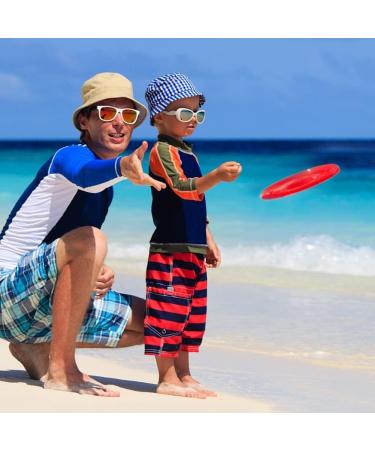 Flying Disc Non-Slip Soft Silicone Toy - 2 Pack (Red & Blue) | Perfect Outdoor Sport for Parent-Child Fun | International Shipping Available - Buy Online on GoSupps.com