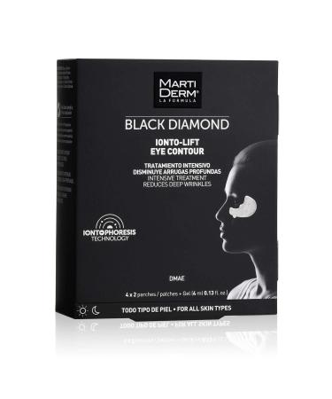 Martiderm Black Diamond Ionto-lift Eye Contour 4x2patches + 4ml Gel