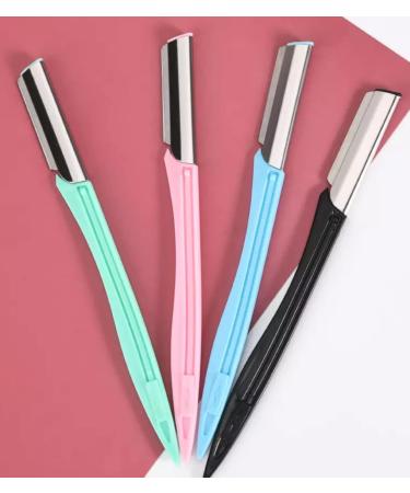 4x Eyebrow Razor Blades - Precision Face Shaving & Eyebrow Shaper Set for Flawless Beauty - Buy Online on GoSupps.com