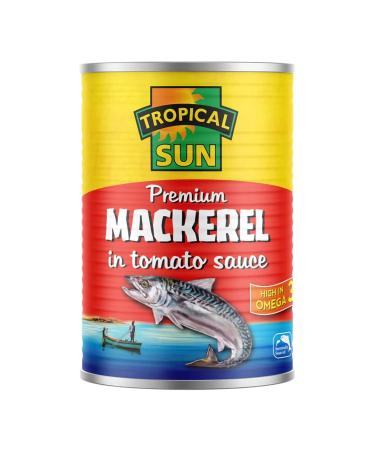 2 x Tropical Sun Mackerel in Tomato Sauce 12 x 400g