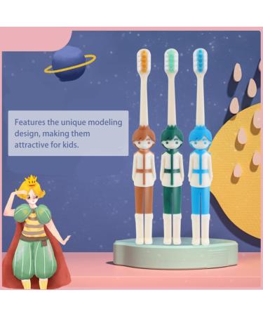 Buy Healvian 16 STK Children's Cartoon Toothbrushes Ergonomic & Travel-Friendly Manual Toothbrushes with Rubber Protection - Buy Online on GoSupps.com