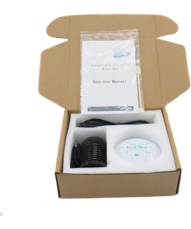 Saweyona Portable Ionic Foot Spa Detox Machine - 5 Liners Included for Home or Travel - US Stock - Buy Online on GoSupps.com