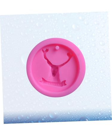 HAPINARY DIY Reindeer Candy Mold Chocolate Candy Molds Xmas Candy Cakesicles Mold Candles for Cake Christmas Candle Moulds Christmas Chocolate Molds Chocolate Silicone Molds 3D Gift Soap Violet 9.00X9.00X2.70CM - Buy Online on GoSupps.com