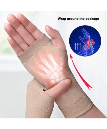 Wrist Thumb Support Compression Gloves | Breathable Wrist Brace for Arthritis Tendonitis & Carpal Tunnel Relief - Buy Online on GoSupps.com