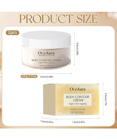 Ourdort 100 ml intensively firming body cream firming body cream contains shea butter glycerin hyaluronic acid firming nourishes - Buy Online on GoSupps.com