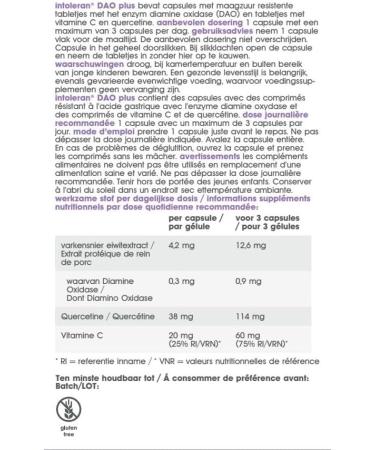 Intoleran Lactase 10 000 Digestive Enzymes Sample - 5 Capsules | Lactase Enzyme for Lactose Intolerance Facilitates Digestive | Direct Action | High Dosage | Vegan - Buy Online on GoSupps.com