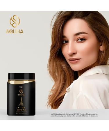 SOLINA B-TOX Tanino Plus | R ducteur de Volume Au Miel Prot ine de Soie et Huile de Ricin | Brillance et Douceur | 1000 ml - Buy Online on GoSupps.com