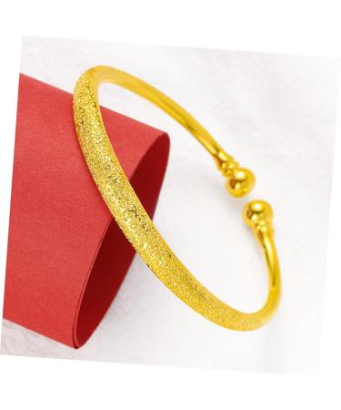 Zerodeko 3 Pcs Eternity Bracelet Open Adjustable Bracelet Friendship Bracelet Fashion Bangle Baby Gifts Golden Stackable Bangle Bangles Bracelets Bracelet Simple Boutique Jewelry Ladies - Buy Online on GoSupps.com