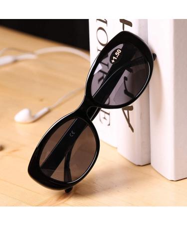 DOOViC Bifocal Cat Eye Reading Sunglasses 2.75 Strength for Women and Men | Stylish Sun Readers - Buy Online on GoSupps.com