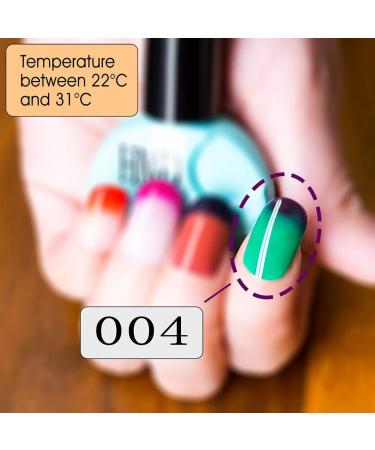 Canada HMD Soak Off UV LED Temperature Changing gel nail polish fast effect fast cure 8ml (004) - Buy Online on GoSupps.com