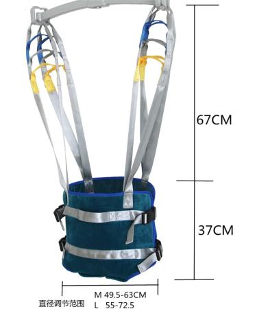 Patient Full Body Lift Sling Walking Standing Aids Adjustable Waist Design Walking Standing Aids Full Body Transfer Belt Strap for Bariatric Disabled nn (Size : L) - Buy Online on GoSupps.com