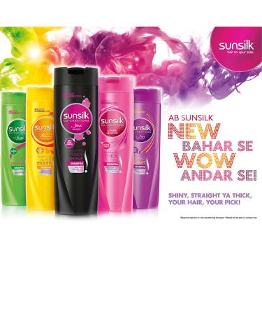 Sunsilk Co-Creations Jamal Shine Expert Amla Pearl Complex Black Shine Shampoo 180ml | Best International Shipping - Buy Online on GoSupps.com
