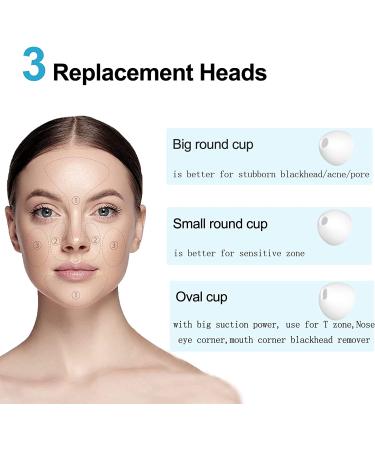 Blackhead Remover Pore Vacuum | 1080P WiFi Facial Cleaner & Skin Care Tool | Acne & Blackhead Extractor with 20X Magnification - Buy Online on GoSupps.com