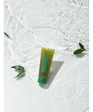 beauty Calming Green Soft Peeling Gel. Mild Waterful Cleanser 100ml / 3.38 fl. oz. / Hydration Exfoliating Deep Cleansing Glowing Cruelty-Free Paraben-Free Korean Skin Care