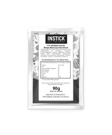 Buy Intick Ice Tea - Sugar-Free Instant Green Tea Drink Powder with Mango & Maracuja | Vegan Low-Calorie Refreshment | 18L Pack - Vitamin C Enriched - Buy Online on GoSupps.com