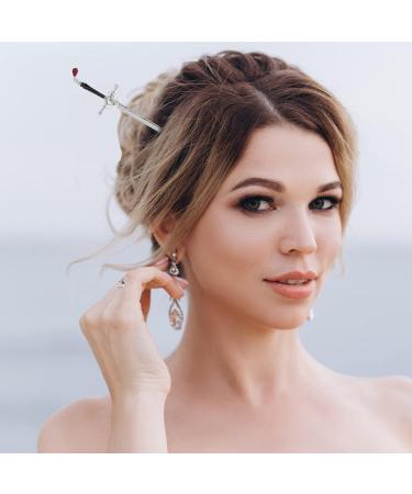 Packove Hair Stick - Japanese Chinese Style Sword Design Hair Chopsticks | Elegant Updo Accessories for Long Hair - Buy Online on GoSupps.com
