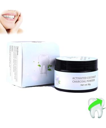 2024 New Tooth Whitening Powder Activated Coconut Teeth Whitening Powder Baking Soda Carbon Tooth Powder Tooth Whitening Effective Remover Stains from Coffee
