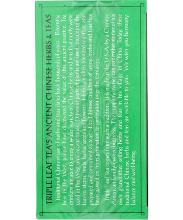 Triple Leaf Tea 29242-3pack Triple Leaf Tea Ultra Slim Tea - 3x20 bag - Buy Online on GoSupps.com