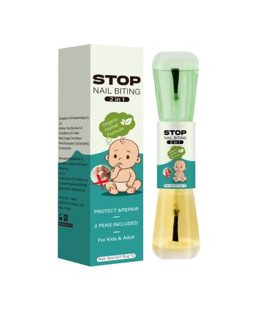 MFYOUPK Anti Bite Nail Polish For Toddlers | Age Habit Control | Anti Biting Nail Liquid for Toddler | For Home Dorm School Kindergarten Boys Girls Women