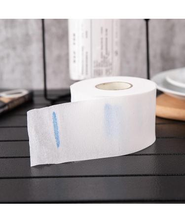 5 Rolls White Stretchable Hairdressing Neck Strips - Professional Paper Hair Cutting Tool for Salon Use - Buy Online on GoSupps.com