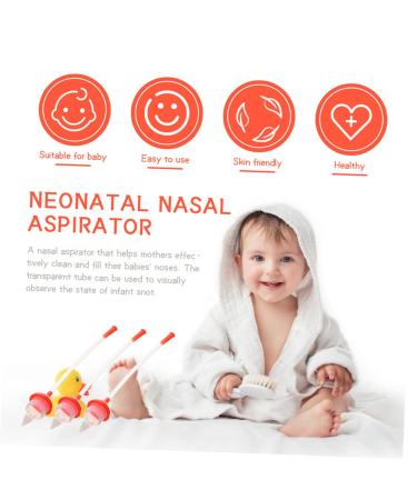 DOITOOL 4pcs Electric Nasal Aspirator for Babies - Infant Booger Remover & Nose Cleaner - Baby Sucker with Nozzle - Buy Online on GoSupps.com