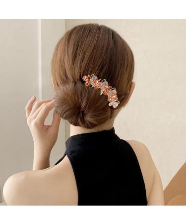 XPEX 3-Pack Rhinestone Hair Combs | Butterfly & Flower Designs | Perfect Bridal & Gift Accessories for Women & Girls - Buy Online on GoSupps.com