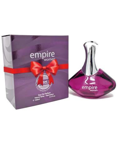 Hybrid & Company Empire Fragrance for Women Eau De Parfum Natural Spray Classic Scent 3.4 Fl Oz Empire 3.4 Fl Oz (Pack of 1)